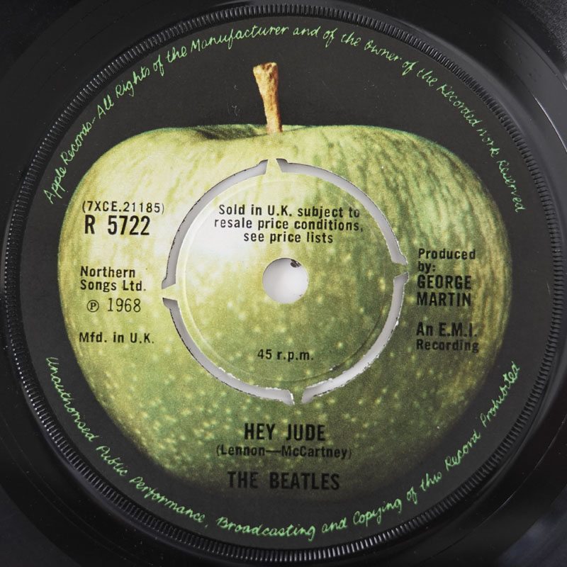 The Beatles on Parlophone
